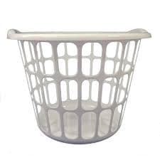 One Bushel Plastic Laundry Baskets, 14.5” Round x 12.5” H, Set of 6 for PE Equipment Storage - Walmart.com