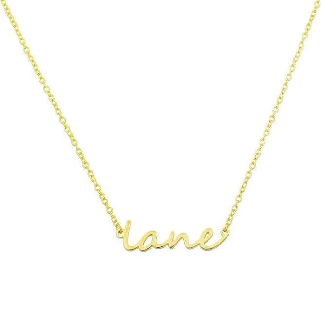 Personalized Silver Name Necklace