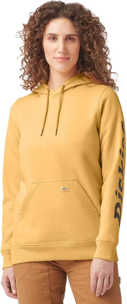 Dickies Women's Heavyweight Logo Sleeve Hoodie