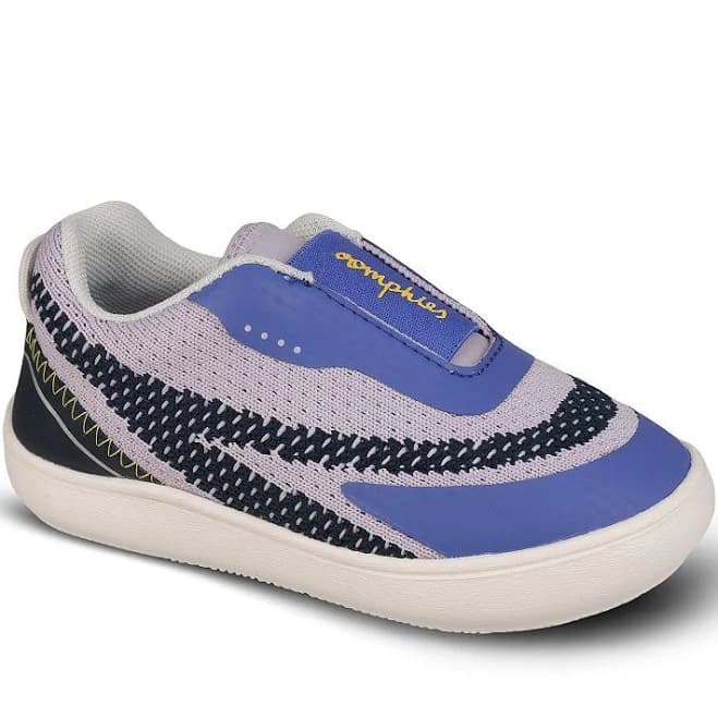 Oomphies Girls' Bolt Slip-On Sneakers
