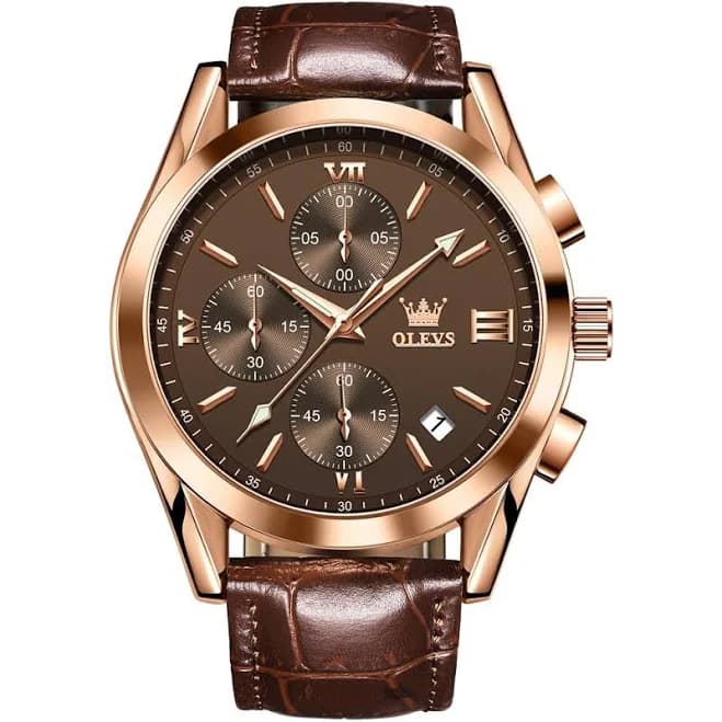 OLEVS Men's Chronograph Analog Quartz Watch