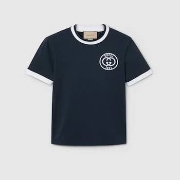 Gucci Embroidered Cotton-jersey T-shirt Women