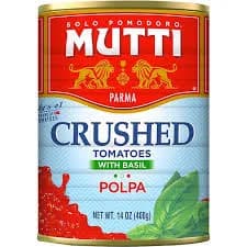 Mutti Chopped Tomatoes W/Basil