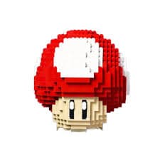 Nintendo Super Mario 1 up Red Mushroom Action Figure Building Blocks Set 779PCS - My Building Blocks Shop