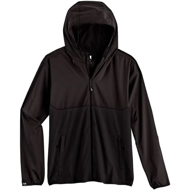 Idealist Men's Water-Resistant Full Zip Hooded Windbreaker