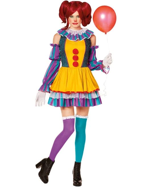 It by Spirit Halloween Pennywise Dress Costume
