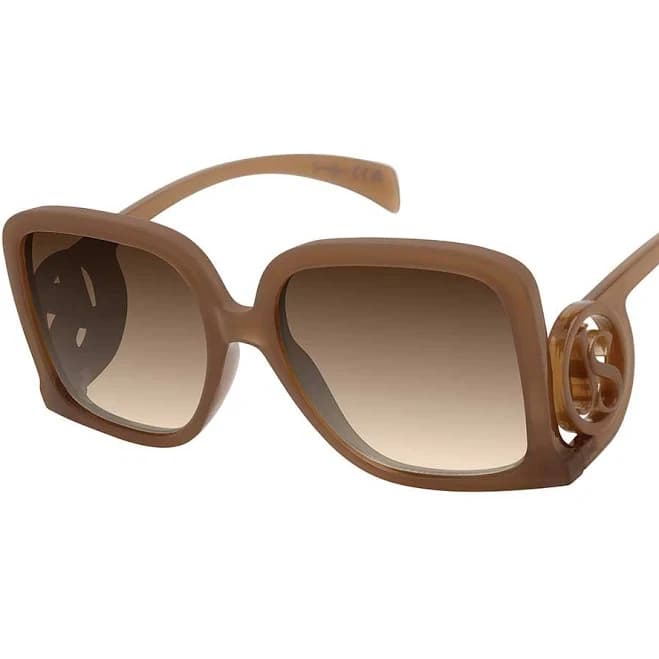 cio Square Underside Temple Sunglasses