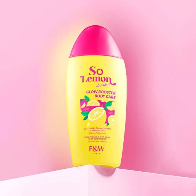 Fair & White So Lemon Glow Booster Body Care Lotion