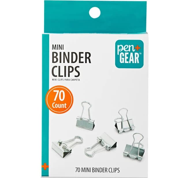 Pen+Gear Mini Binder Clips
