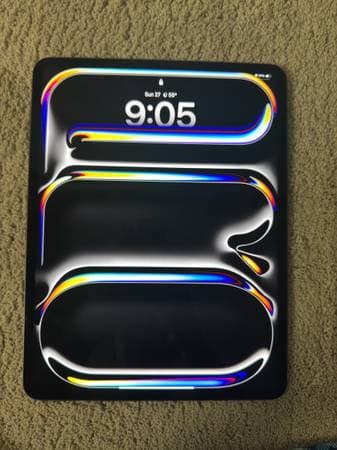 13" iPad Pro M4 256 GB with Smart Case - electronics - by owner - sale - craigslist