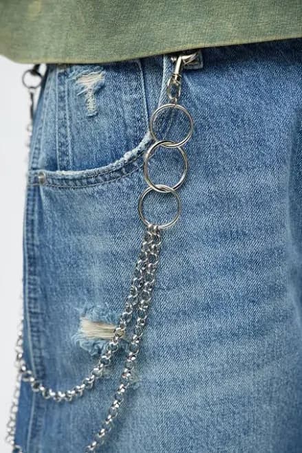 Fashion Nova Men's Around The Block Pant Chain