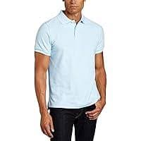 LOGEEYAR Mens Knit Polo Shirts Short Sleeve Regular Fit Textured Polo T-Shirts Summer Casual Collared Golf Shirts Beige at Amazon Men's Clothing store