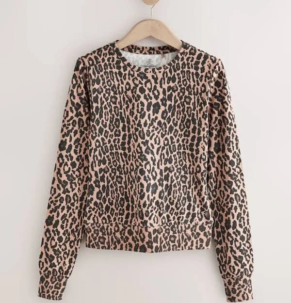 Next Animal Women's Thermal Soft Touch Long Sleeve Crew Neck Top