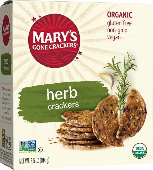 Mary's Gone Crackers Herb Crackers