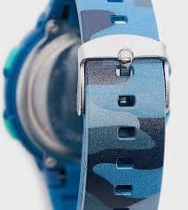 Buy R&B Silicon Strap Digital Watch In Blue | 6thStreet Oman