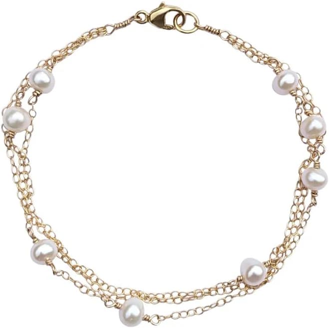 Women's kiri & belle Ivy Layered Chain Pearl