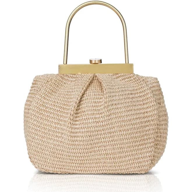 MILANER The Morgan Raffia Bag