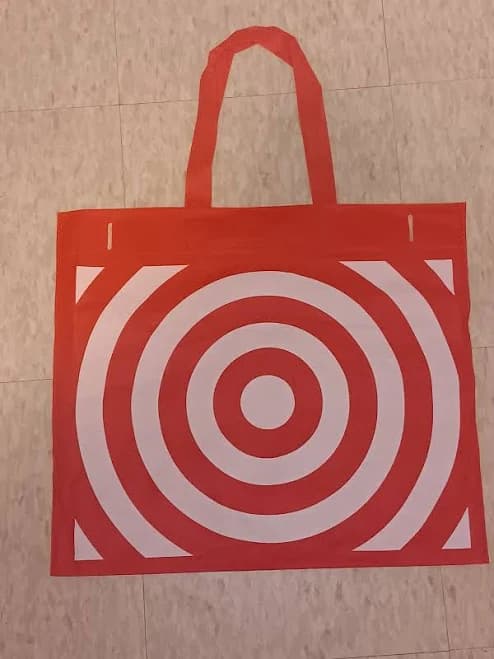 Target Reusable Grocery Supermarket Shopping Bag