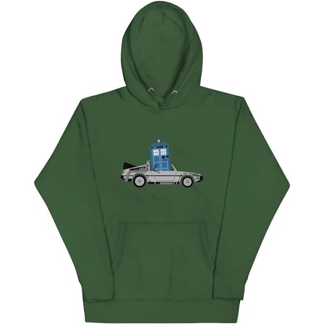 Time Machine x Two Unisex Hoodie