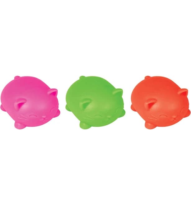 Schylling NeeDoh Cool Cats The Groovy Glob! Squishy Squeezy Stretchy Stress Balls Green