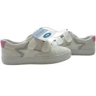 Cat & Jack White Glitter Star Velcro Sneakers with Tags - Size 12