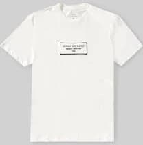Armani Exchange Rectangular Box Logo Short Sleeve T-Shirt