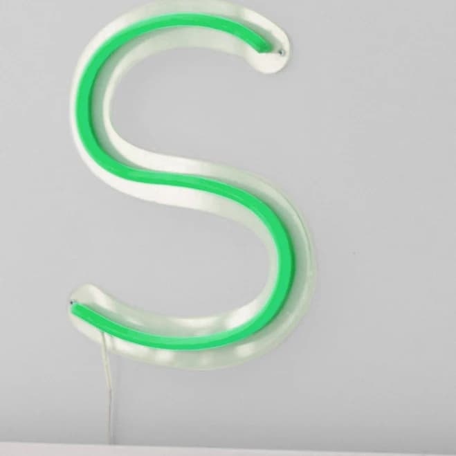 Custom Single Letter Neon