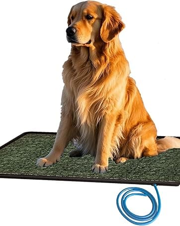 LOMANTOWN Pet Potty Tray Indoor Outdoor Dog Artificial Grass ...