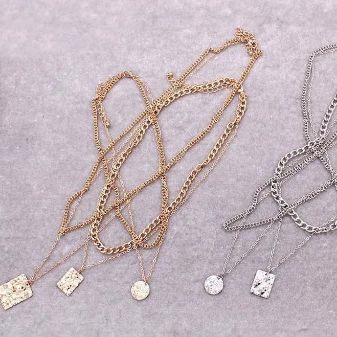 Minimalist Chain Jewelry Set