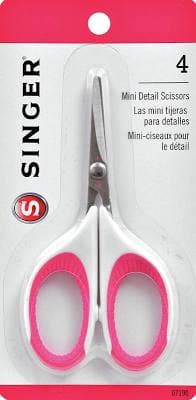 Singer Comfort Grip Craft Scissors 4"
