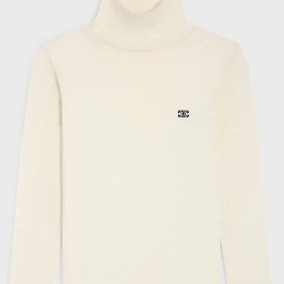 Celine Women's Wool Jersey Turtleneck