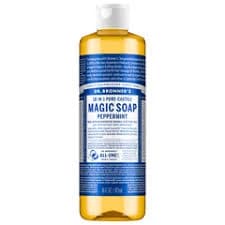 Dr. Bronner's 18-in-1 Pure-Castile Peppermint Magic Soap, 16 fl oz (473 ml)