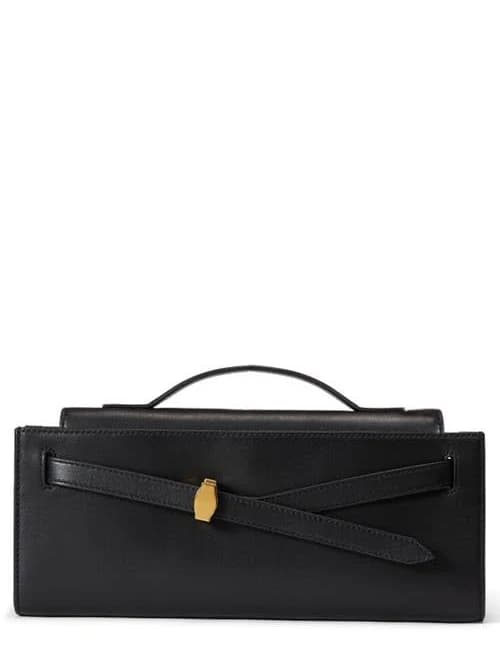 Veronica Beard Dash Leather Clutch
