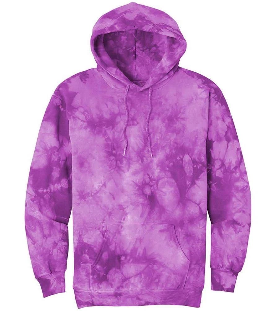 Joe's USA Crystal Tie-Dye Pullover Hoodie