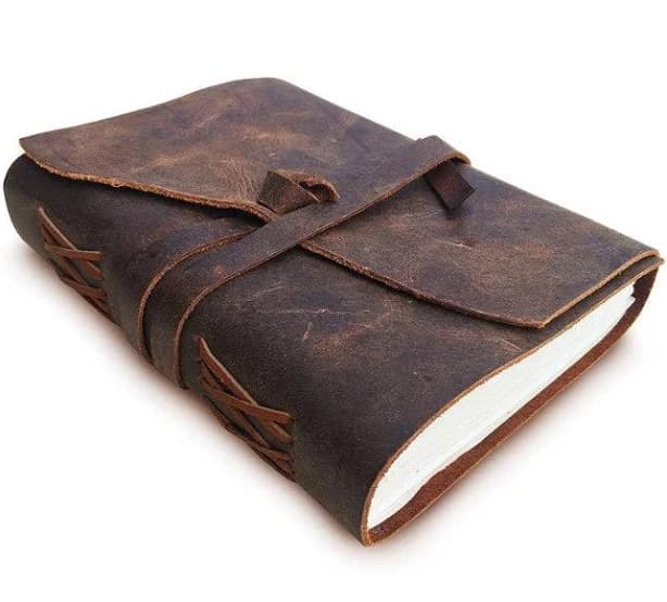 Rustic Leather Unlined Journal