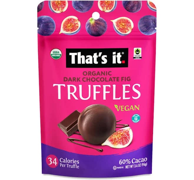 That's It Dark Chocolate Fig Truffles