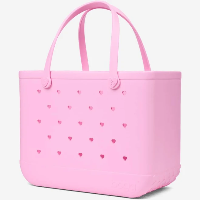 Bogg Bags Original Large Heart Cut Out Waterproof Washable Tote