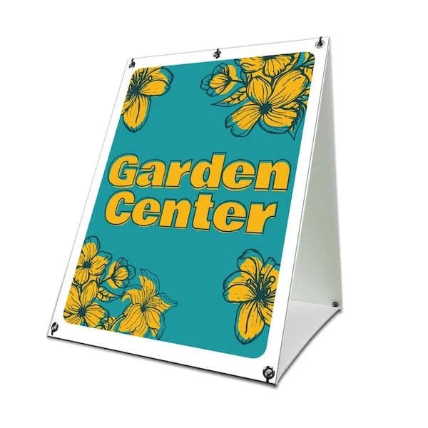 SIGNMISSION Garden Center A-Frame Sidewalk Sign