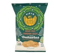 Siete Grain Free Mini Bunuelos Cinnamon Crisps
