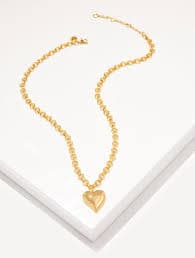 Soft Heart Pendant Necklace | Talbots