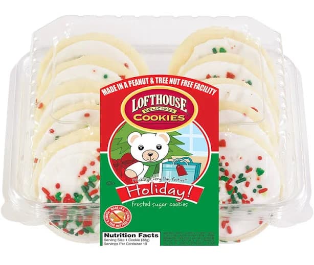 Lofthouse Frosted Sugar Holiday Cookies