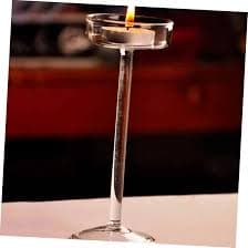 Amazon.com: Cabilock Elegant European Blown Glass Candle Holder Tall Table Decor for Parties Wedding Events Home Aromatherapy : Home & Kitchen