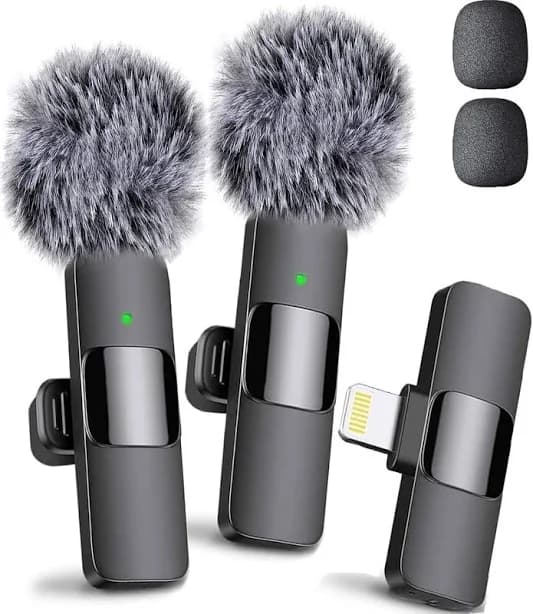 Mini Mic Pro Wireless Microphone 2pcs