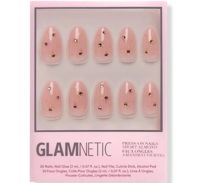 Glamnetic Pink Comet Press-On Nails