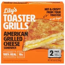 Lily's Toaster Grills Grilled Cheese Burger Sandwich