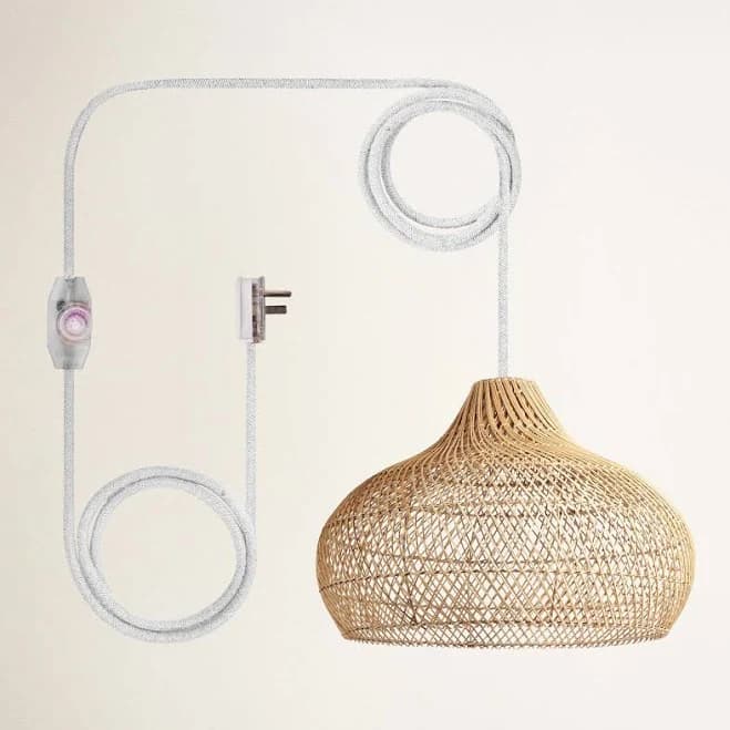 Kloe Rattan Pendant Light