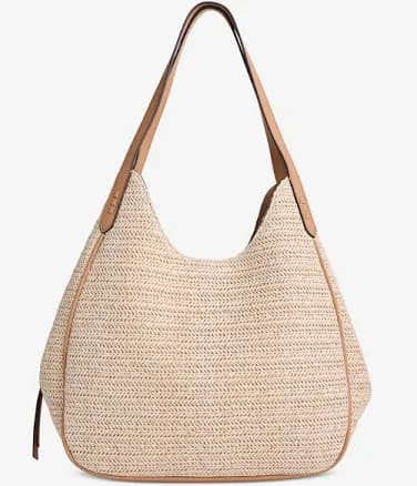 Style & Co. Women's Straw Medium 4-Poster Tote