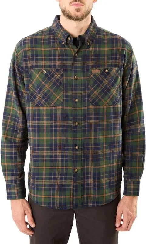 Smith's Men's Regular-Fit Flannel Shirt