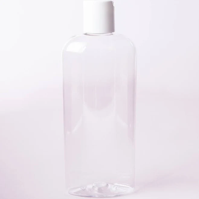 Bramble Berry 8 oz Clear Bottle w Disc Cap