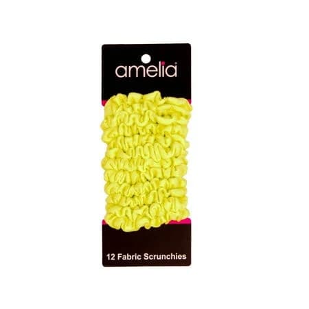Amelia Beauty 12-Pack 2.25in Jersey Scrunchies